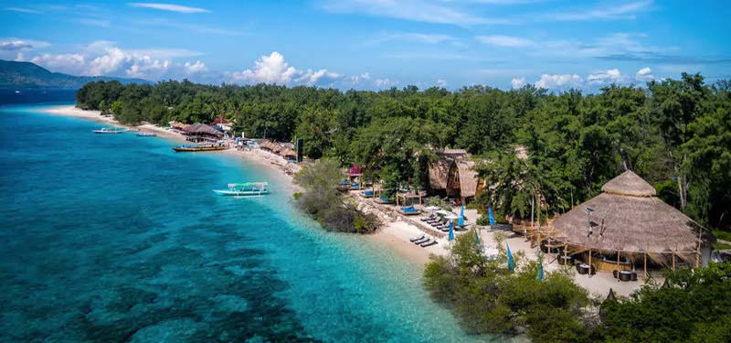 Gili Islands Beach in Bali