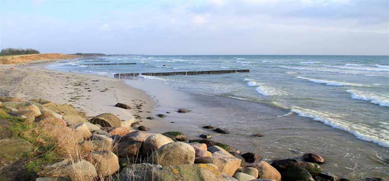 Rabylille Strand Beach in Denmark