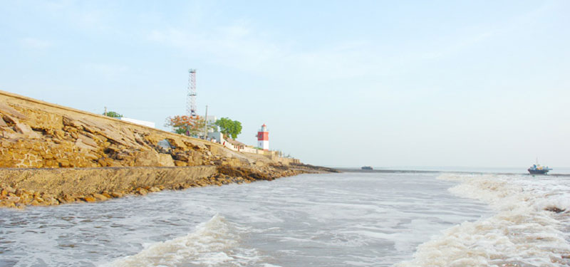 Ghogha Beach in Gujarat
