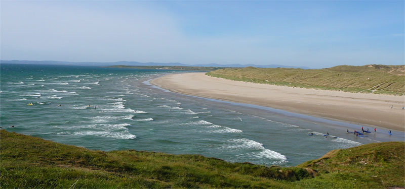 Mullaghmore Beach in Ireland