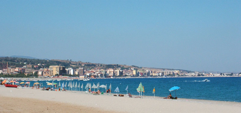 Borgia Beach in Italy