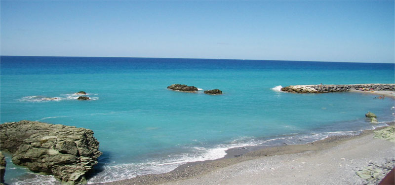 Coreca Beach in Italy