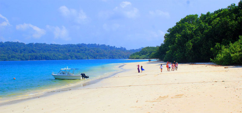 Peucang Beach in Java