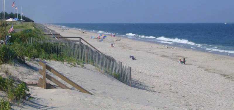 Mantoloking Beach in New Jersey