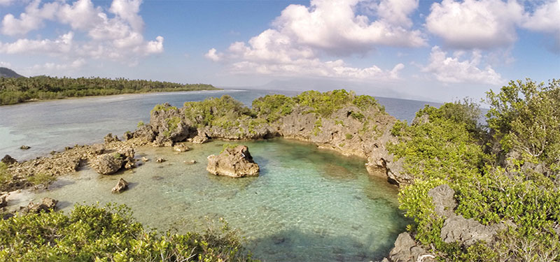 Paguriran Island Beach in Philippines