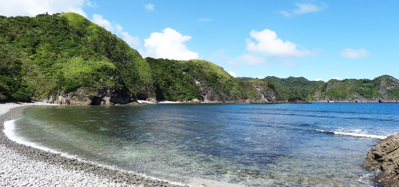 Pitogo Island Beach in Philippines