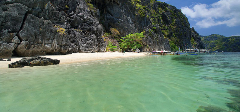Talisay Beach in Philippines