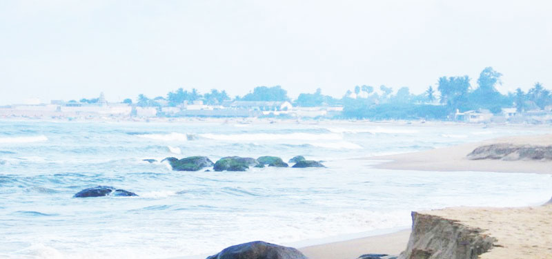 Covelong Beach in Tamil Nadu