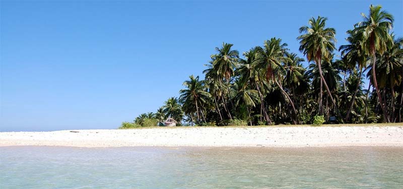Avis Island Beach in Andaman and Nicobar Islands