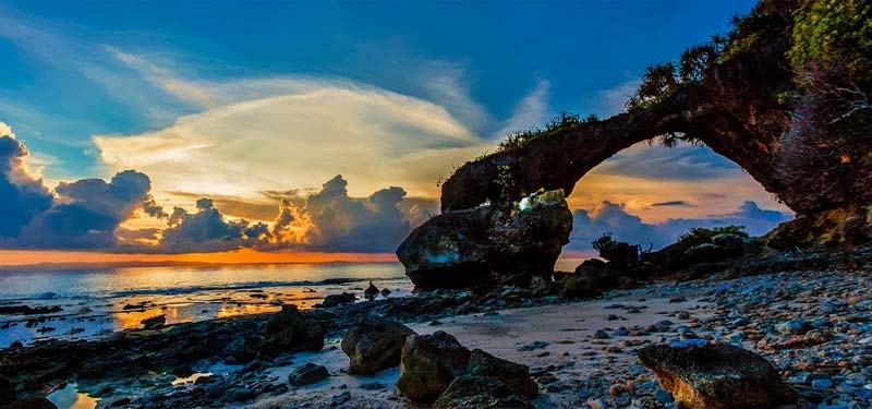 Laxmanpur Beach in Andaman and Nicobar Islands