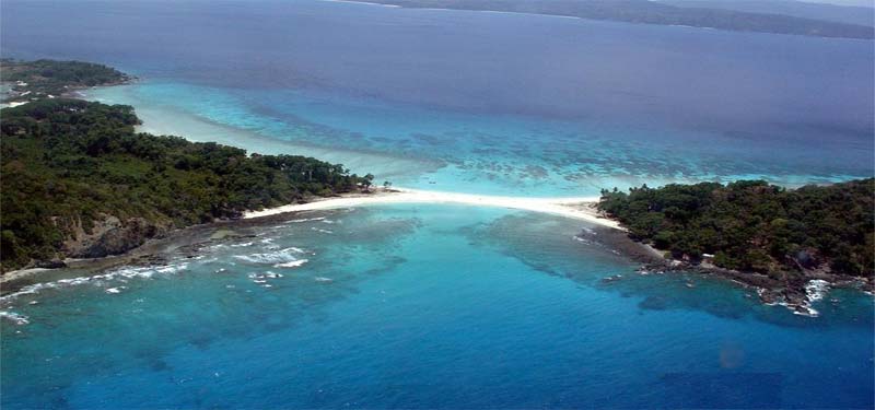 Ross and Smith Island Beach in Andaman and Nicobar Islands