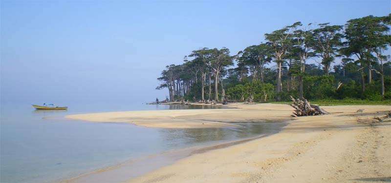Wandoor Beach in Andaman and Nicobar Islands
