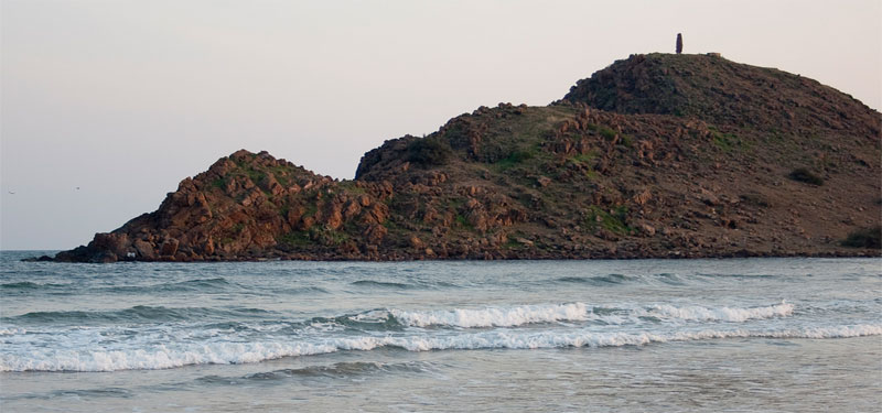 Appikonda Beach in Andhra Pradesh
