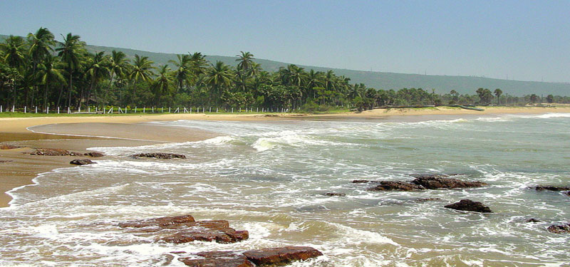Yarada Beach in Andhra Pradesh