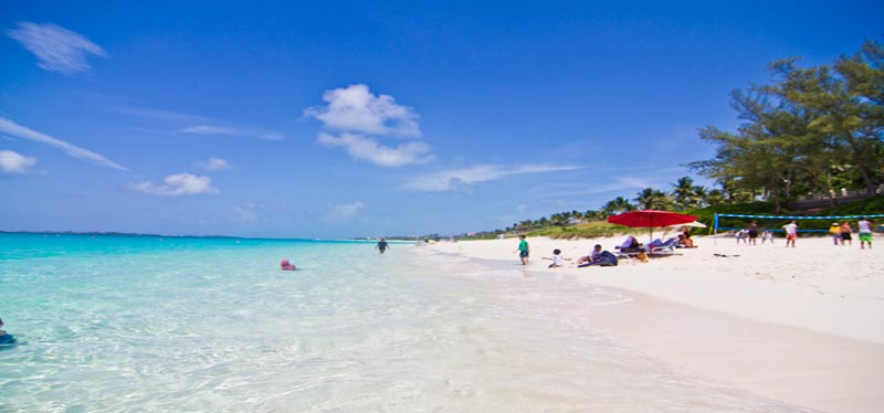 Paradise Island Beach Bahamas