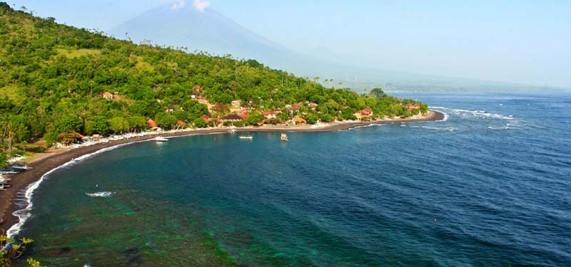Amed Beach in Bali