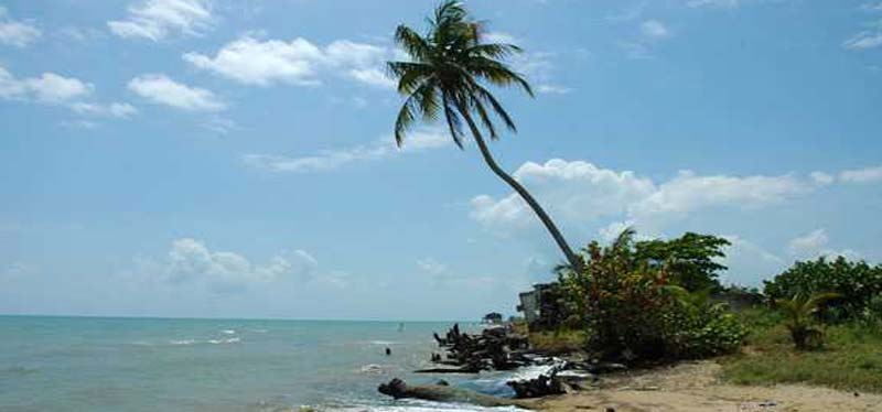 Monkey River Town Beach Belize