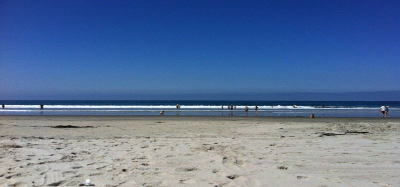 Coronado Municipal Beach in California