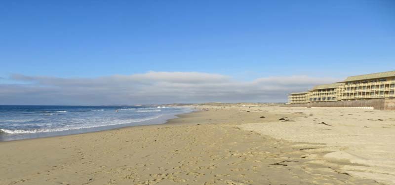 Monterey State Beach in California
