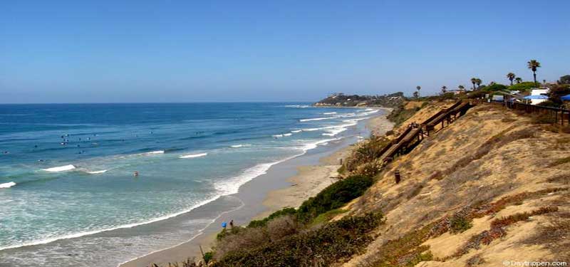 San Elijo State Beach in California
