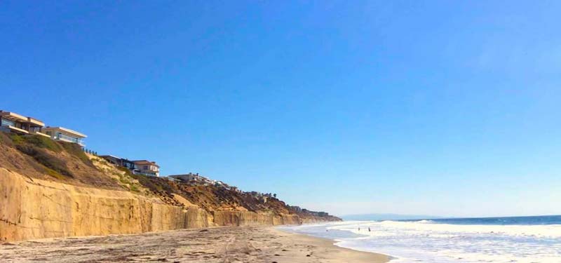 Solana Beach in California