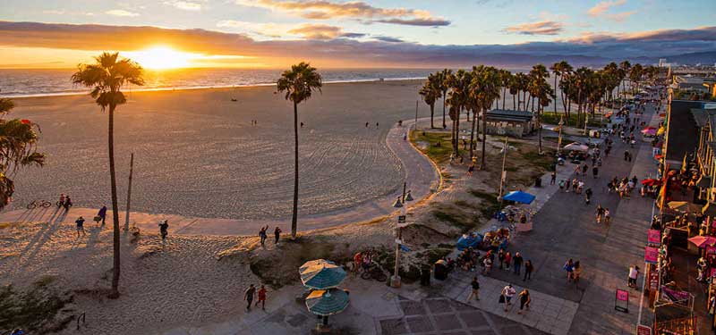 Venice Beach in California