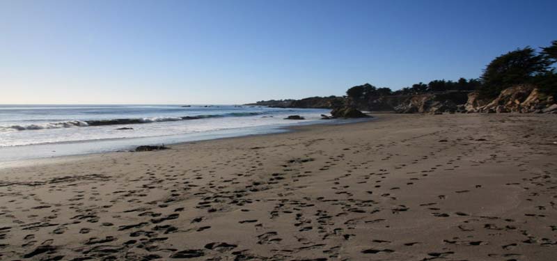 Walk-On Beach in California