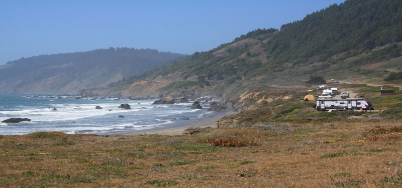Westport-Union Landing State Beach in California