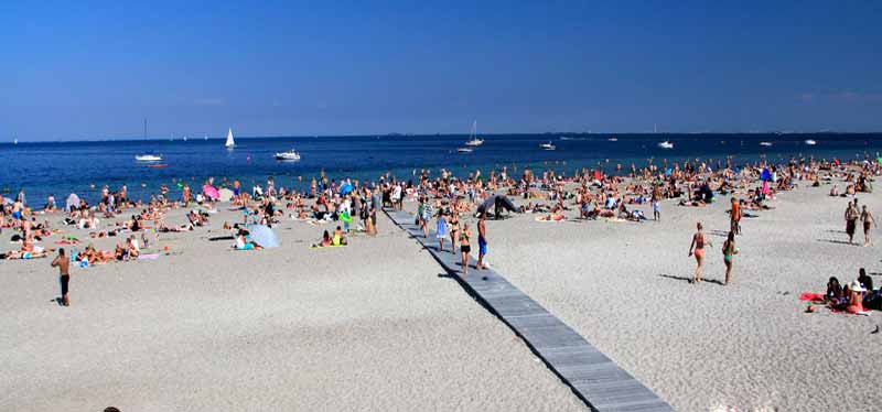 Amager Strandpark Beach in Denmark