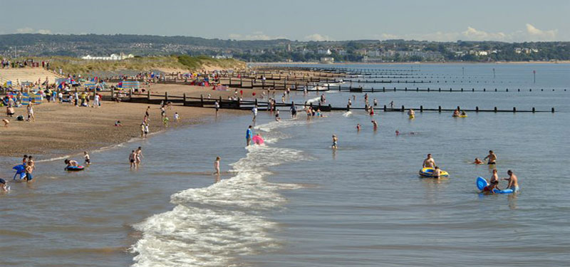 Dawlish Warren Beach England