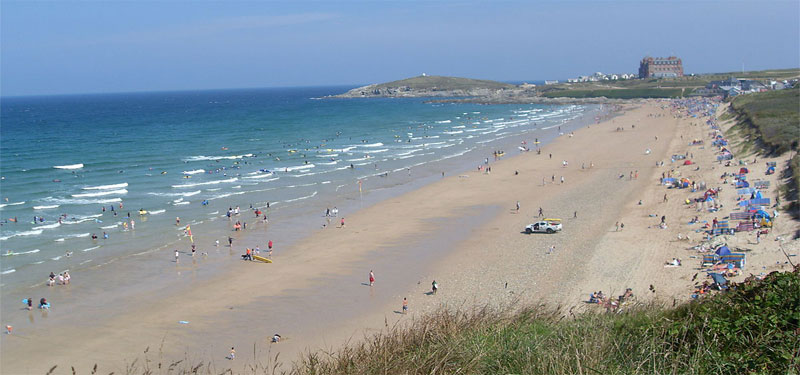 Fistral Beach England