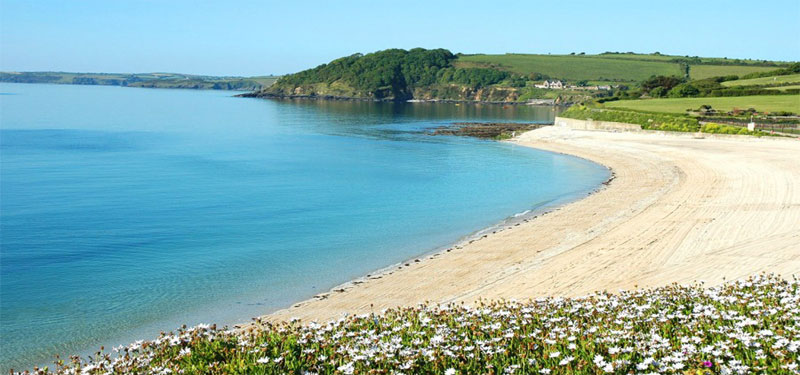 Gyllyngvase Beach England