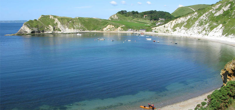 Lulworth Cove Beach England