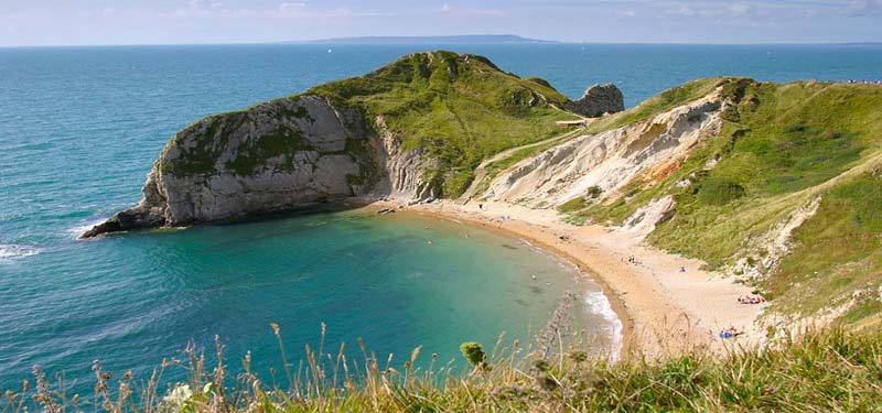 Man of War Bay Beach England