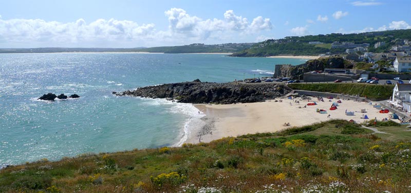 Porthgwidden Beach England