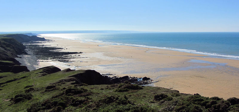 Sandymouth Beach England