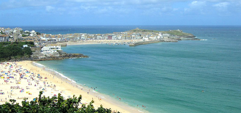 St. Ives Bay Beach England