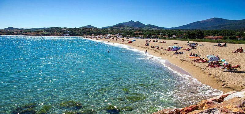 Argeles sur Mer Beach France