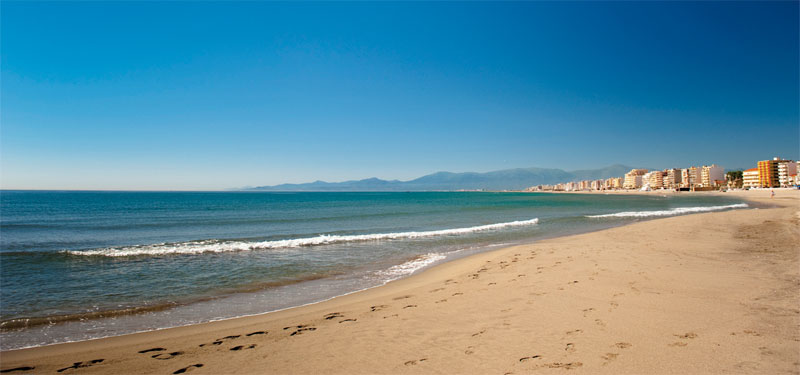 Canet En Roussillon Beach France