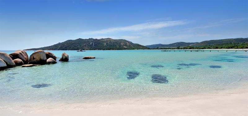 Santa Giulia Beach France