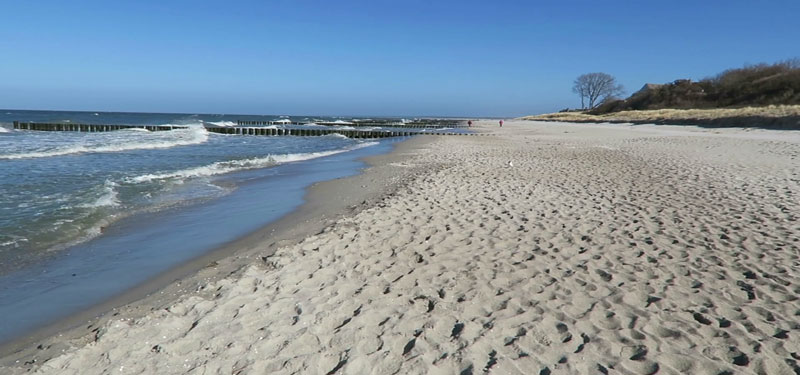 Ahrenshoop Beach Germany