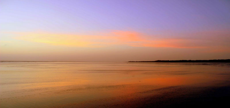 Dandi Beach in Gujarat