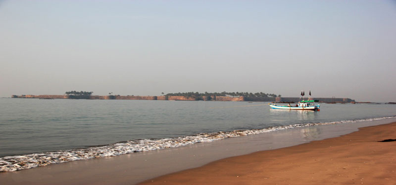 Ubharat Beach in Gujarat