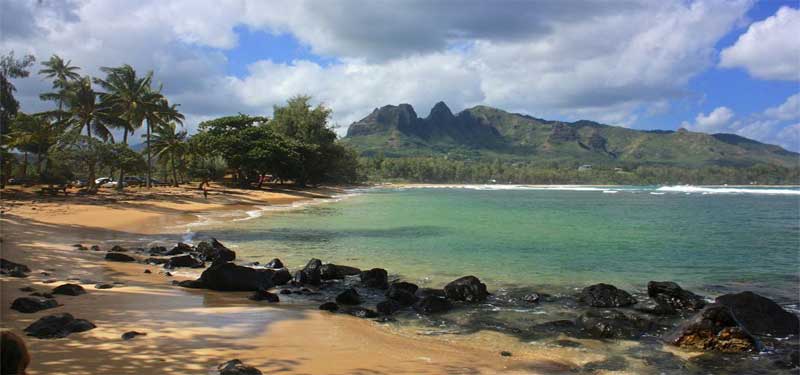 Anahola Beach Park Hawaii