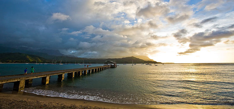 Hanalei Pavilion Beach Park Hawaii