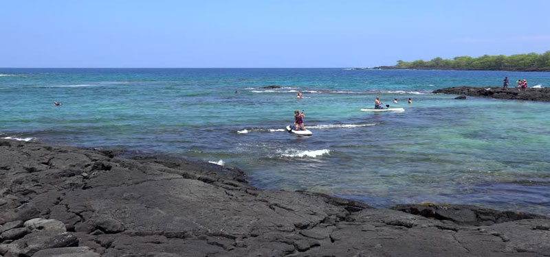 Holualoa Bay Beach Hawaii