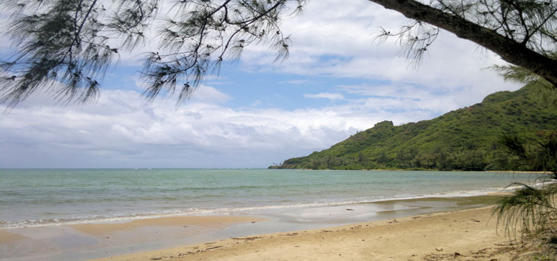 Kahana Bay Beach Park Hawaii