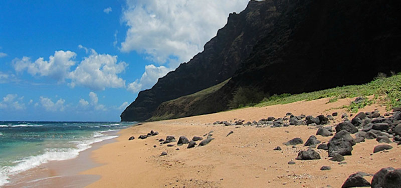 Milolii Beach Park Hawaii