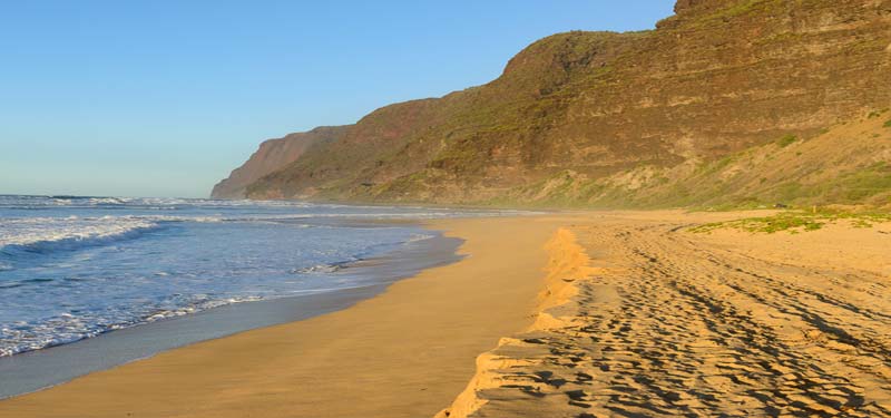 Polihale State Park Beach Hawaii