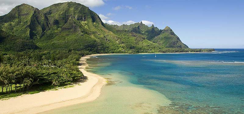 Tunnels Beach Hawaii